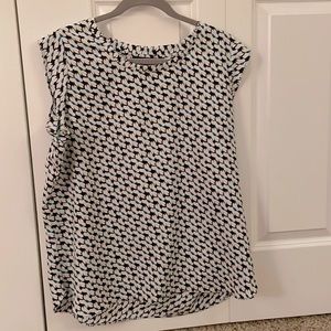 DKNY Floral Top Excellent Condition XL